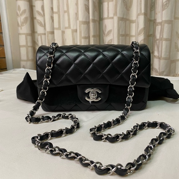 Brand new 24C chanel mini rectangular with silver hardware. - Picture 10 of 15